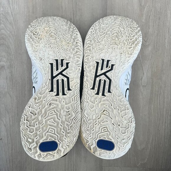 Nike Mens Kyrie 7 Brooklyn Beats Basketball White Black Sneaker Size 15 - Picture 8 of 12